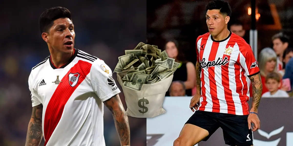 El sueldo que tendría Enzo Pérez en el Pincha.