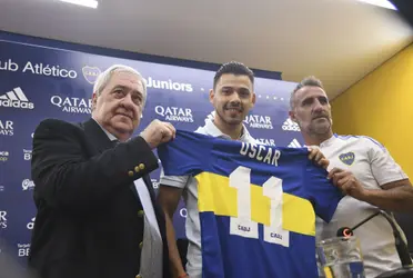 El talentoso volante paraguayo se convirtió hoy en el quinto refuerzo del Xeneize. "Vine para jugar la Copa Libertadores", explicó.