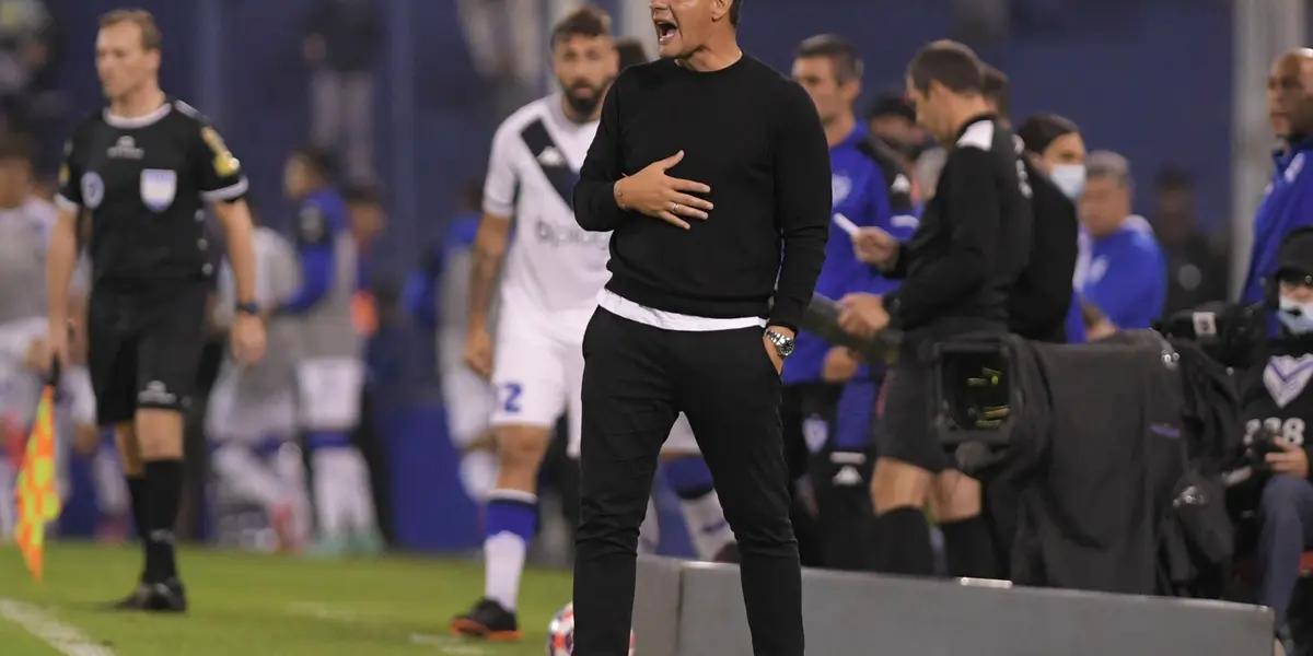 El técnico de Boca habló en conferencia de prensa luego del partido ante Vélez y se refirió concretamente a la situación del juvenil. 