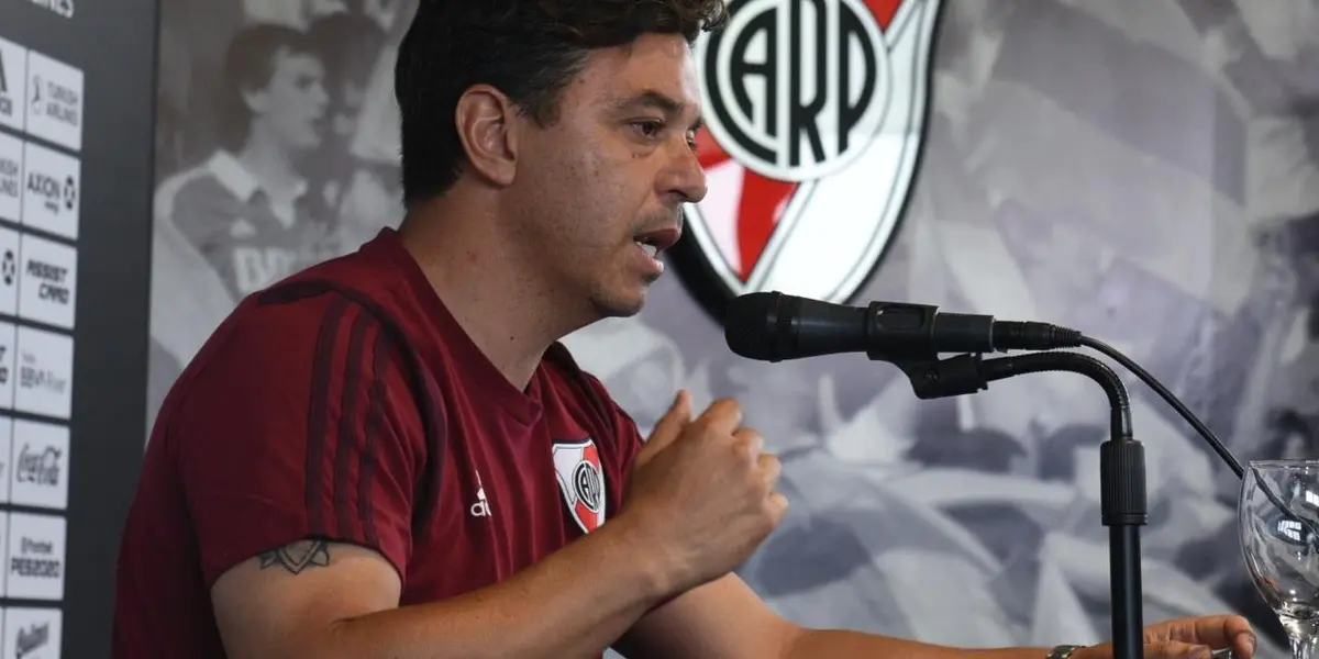 El técnico de River Plate tuvo que salir a explicar una de sus declaraciones.