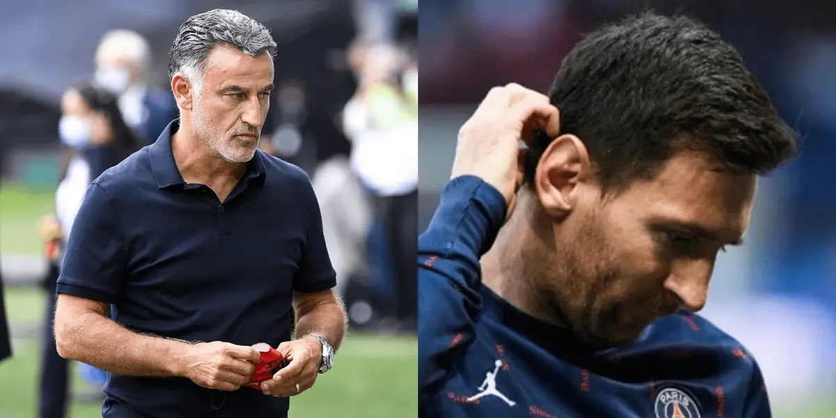 El técnico francés analiza el sistema de juego y el capitán de la Albiceleste se vería afectado en el conjunto parisino