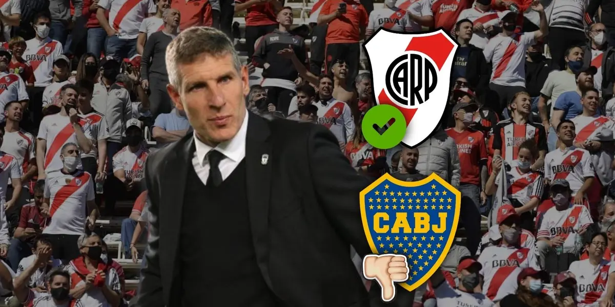 El ‘Titán’ no le cerró la puerta a una eventual llegada al máximo rival del Xeneize.