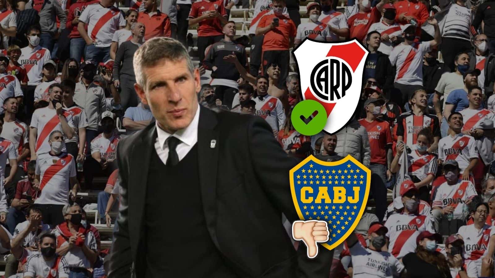 El ‘Titán’ no le cerró la puerta a una eventual llegada al máximo rival del Xeneize.