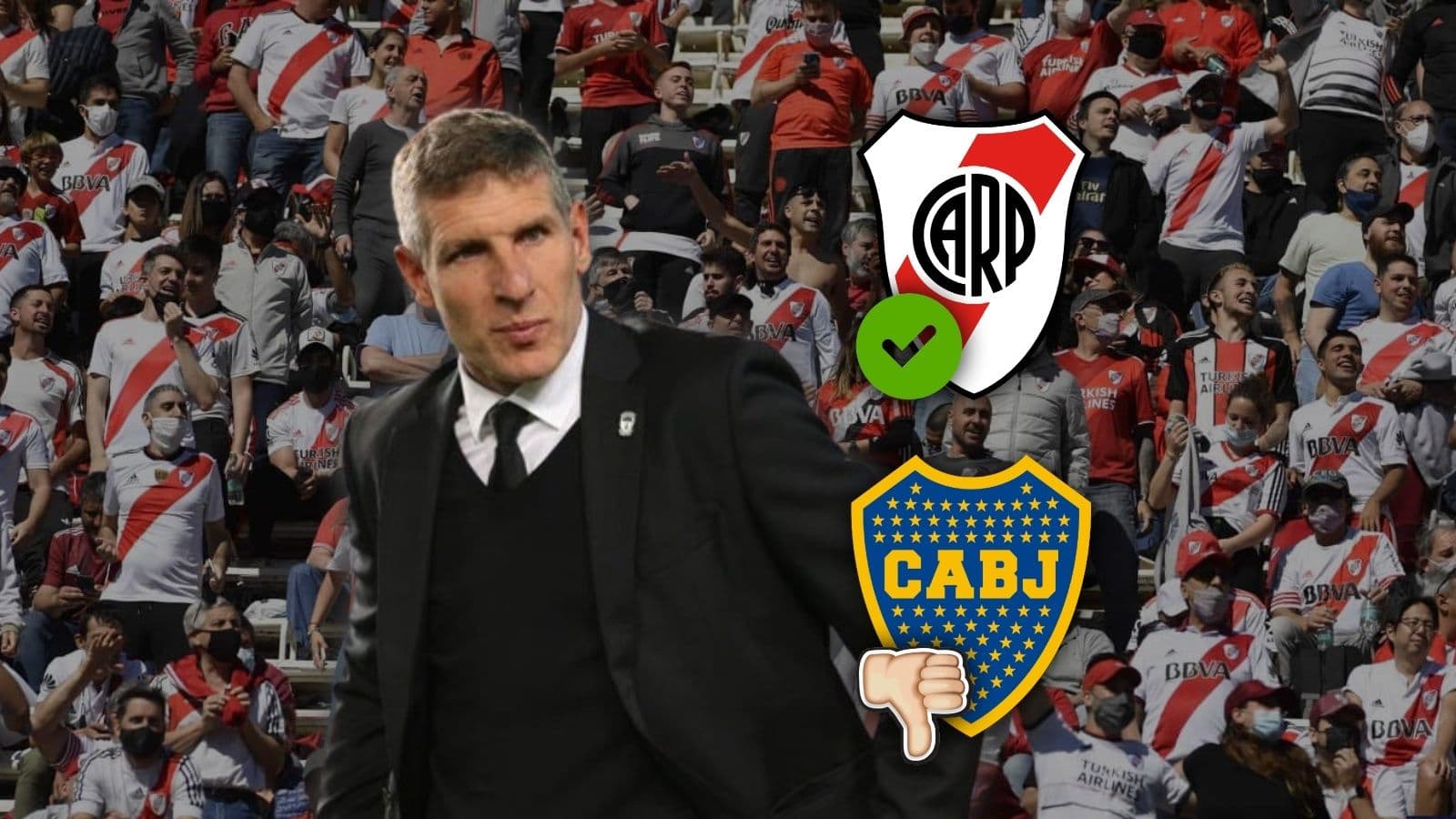 El ‘Titán’ no le cerró la puerta a una eventual llegada al máximo rival del Xeneize.