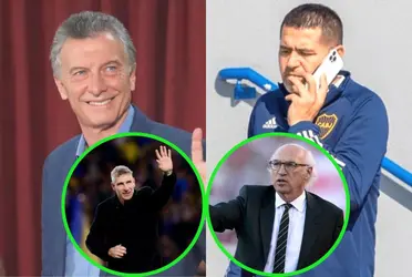 El Titán será el director técnico del Xeneize en caso de que la oposición gane las elecciones.