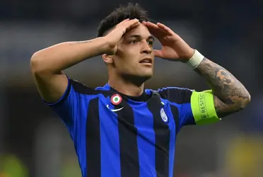 El Toro tuvo la chance de adelantar a Inter y desperdició su remate. Fue eliminado y salió lesionado.