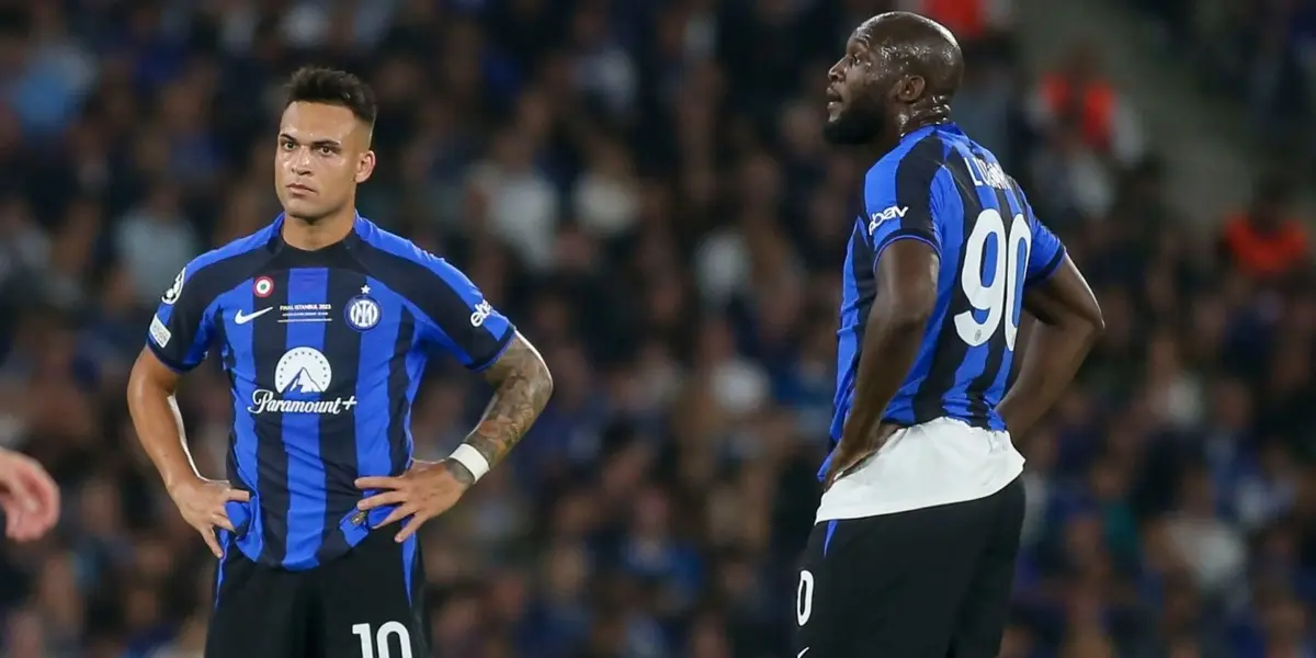 El Toro volvió a cruzarse con Romelu en el choque entre Inter de Milán y la Roma.