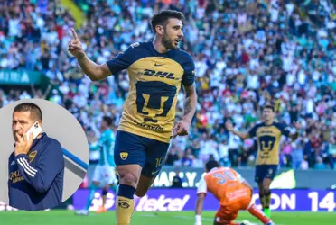 El Toto marcó su primer gol en su nuevo equipo tras al salida complicada de Boca.
