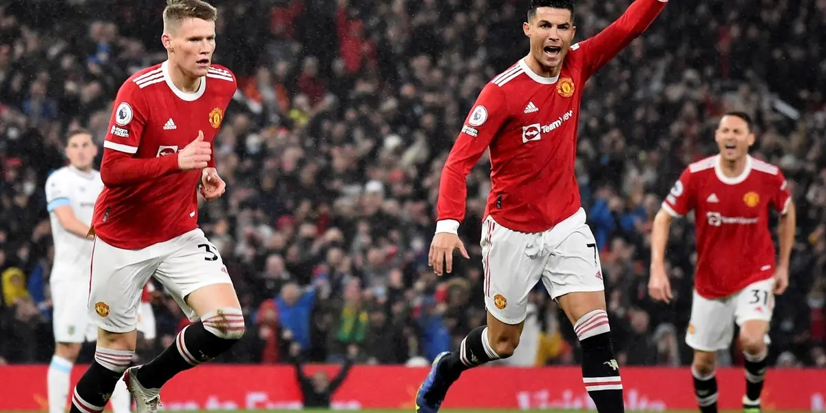El United se impuso ante Burnley y se mantiene con chances reales de pelear por un puesto enla Champions League 2022.