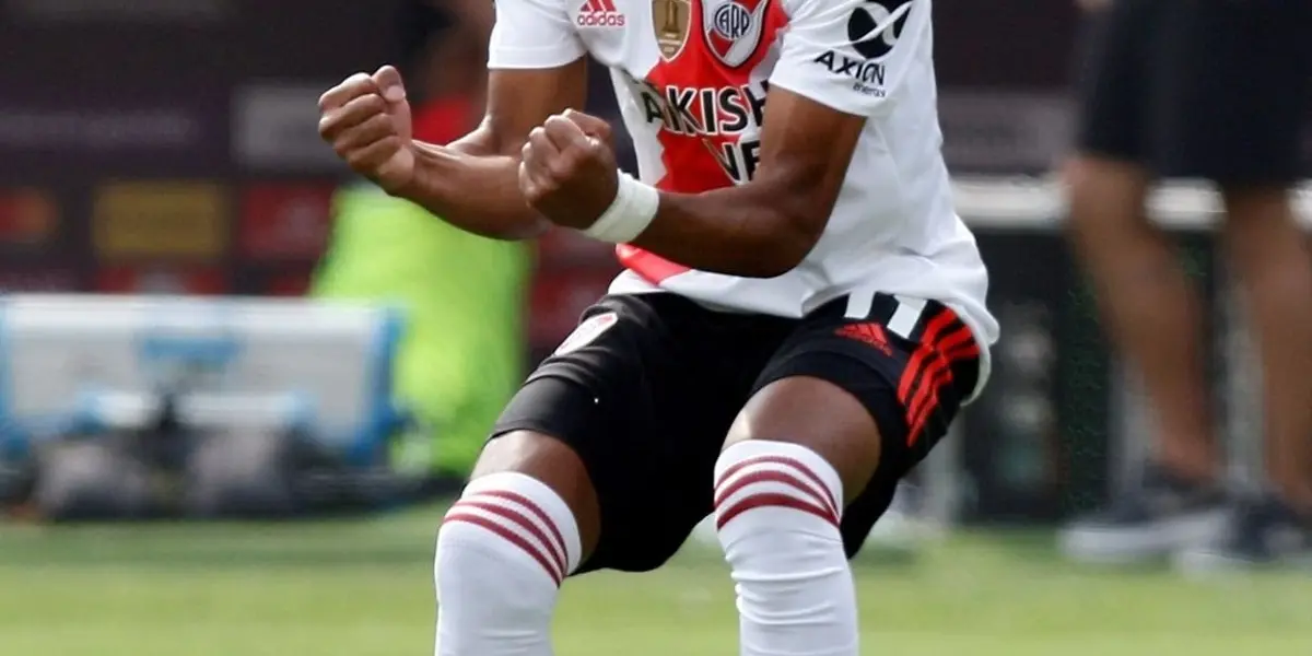 El uruguayo está en un gran momento en el Millonario.