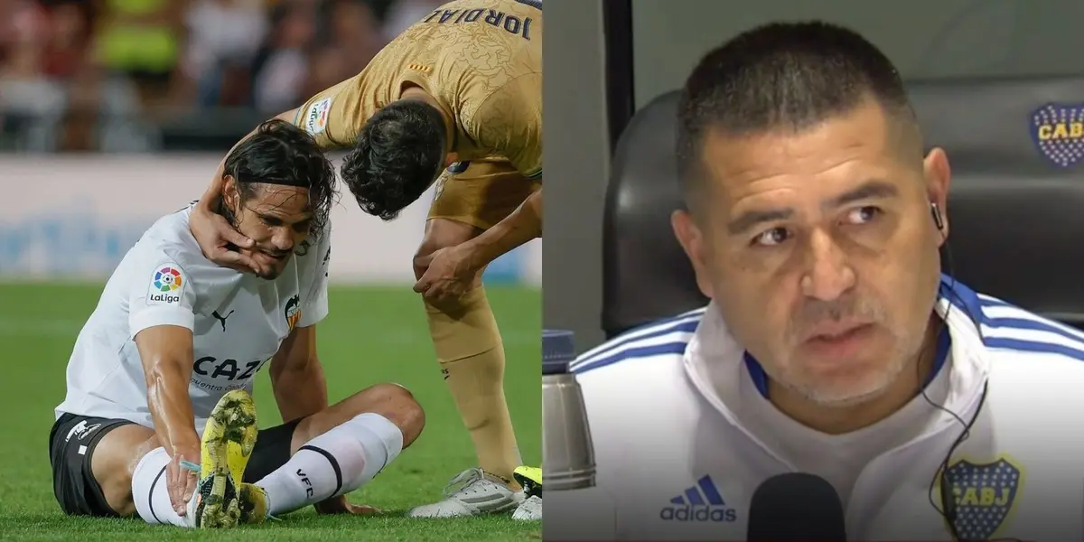El uruguayo plantó dos veces a Riquelme en el Xeneize. pero ahora las cosas no le salen como hubiera deseado.