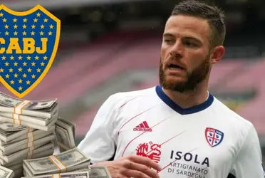 El uruguayo, que en 2019 se fue al Cagliari por una fortuna, podría retornar al Xeneize por un monto mucho menor.