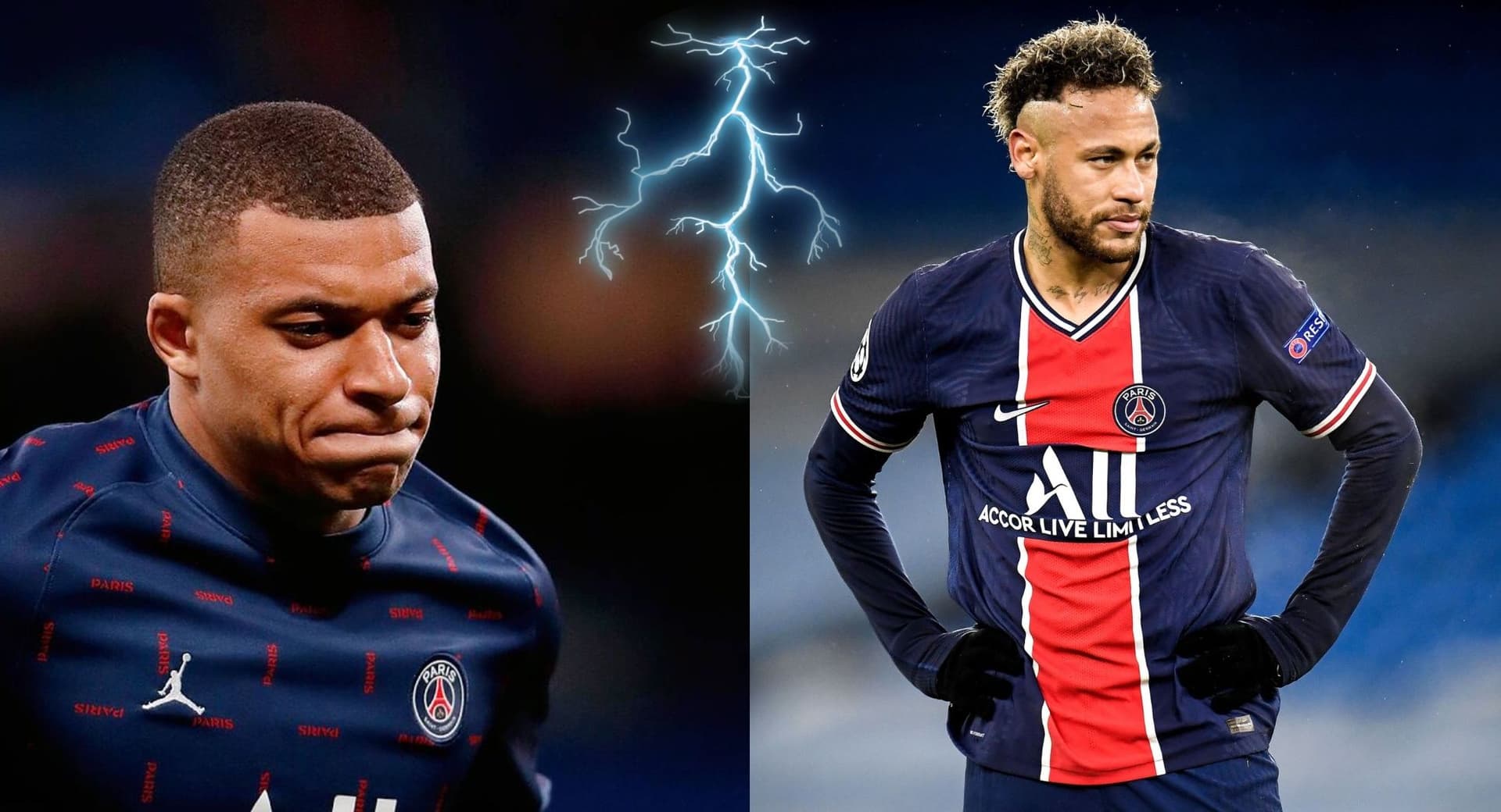 El vestuario del PSG no es de lo mejor ante el distanciamiento del francés y el brasileño.