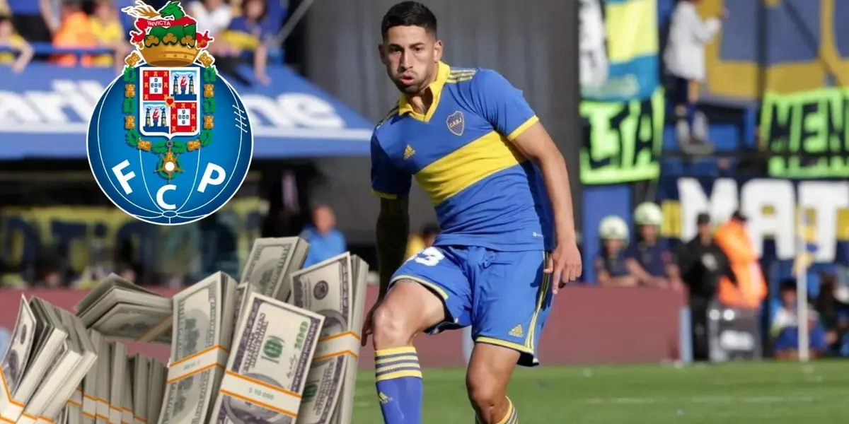 El volante central está en la órbita del conjunto portugués, quien daría una fortuna por él. El plan del Xeneize para reemplazarlo.