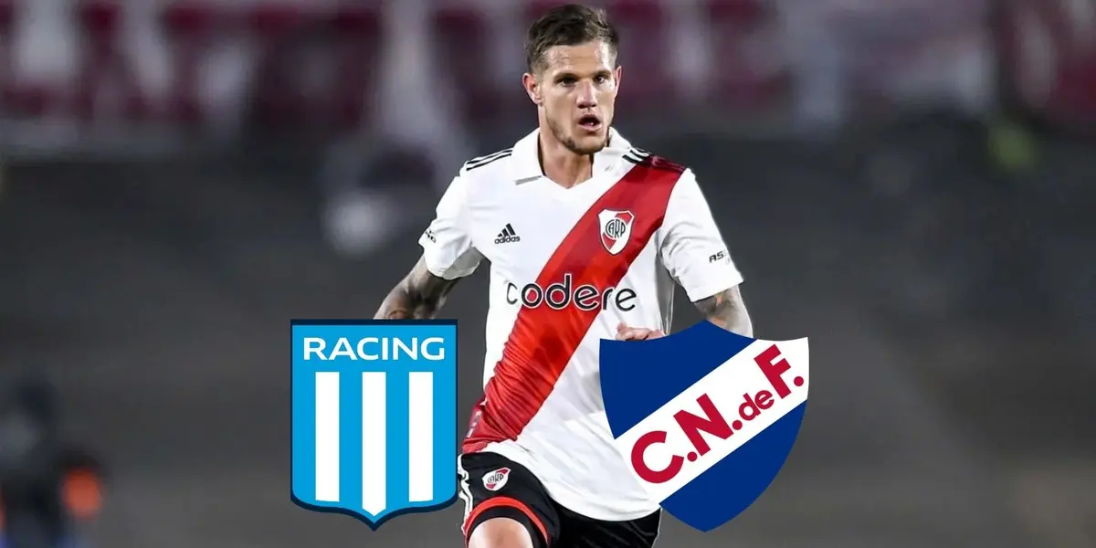 El volante central se va de River y debe elegir la oferta del conjunto uruguayo o la de la Academia.