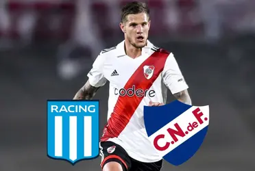 El volante central se va de River y debe elegir la oferta del conjunto uruguayo o la de la Academia.