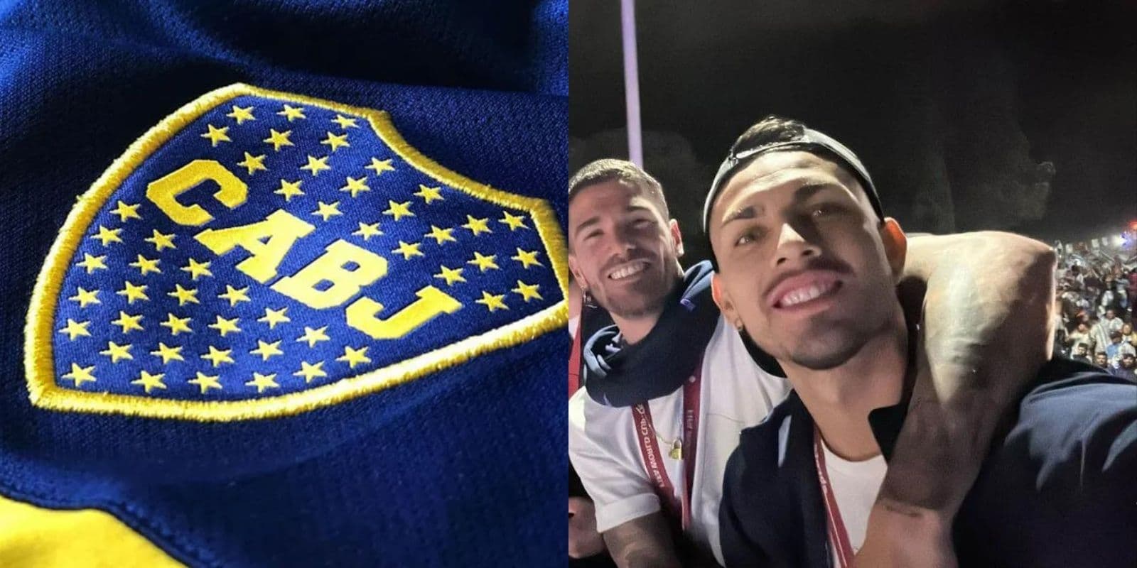 El volante de la Juventus no se olvida de sus raíces y hace delirar a los Xeneizes desde temprano.