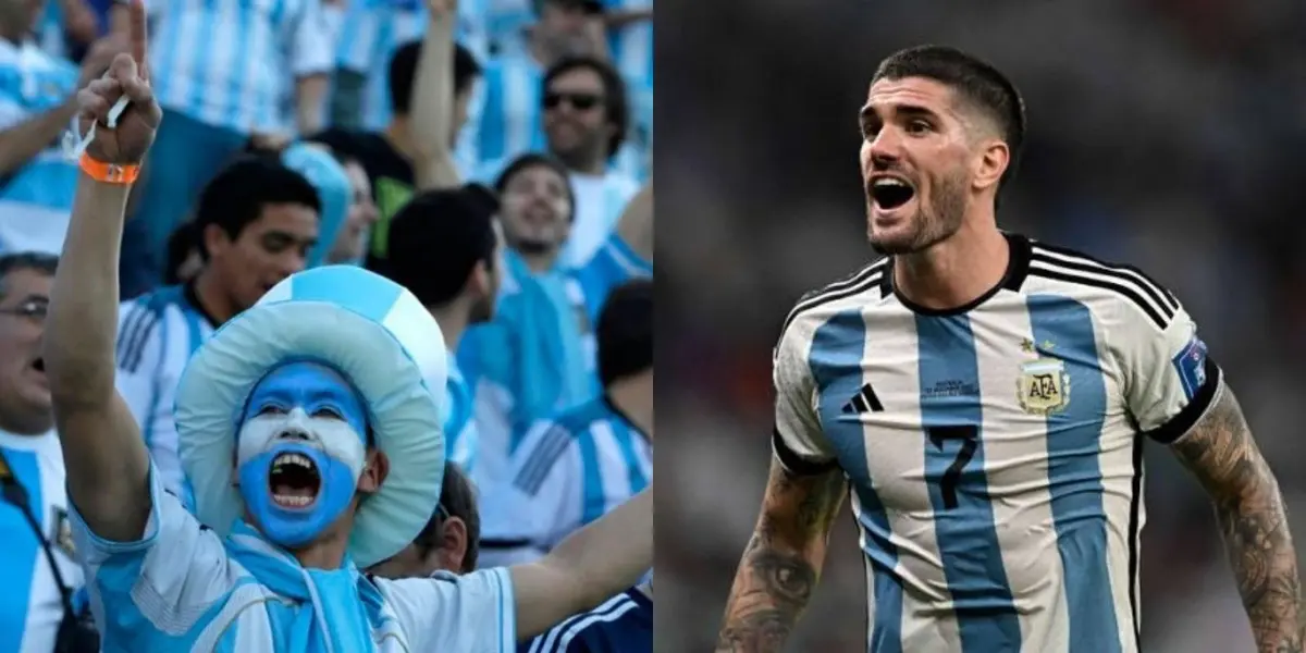 El volante de la Scaloneta se animó a pedirles algo a los argentinos a través de sus redes sociales.