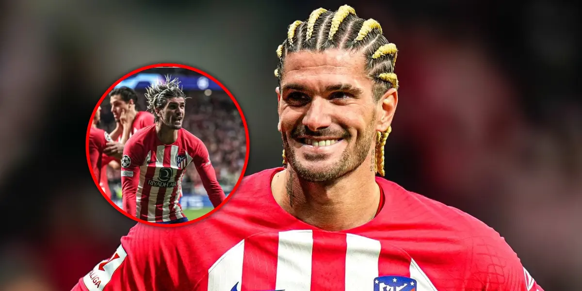 El volante de la Selección Argentina abrió la cuenta para el Colchonero.