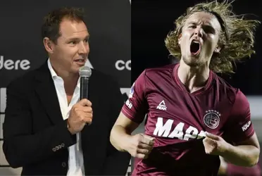 El volante de Lanús es uno de los jugadores que quiere el Millonario para el 2024.