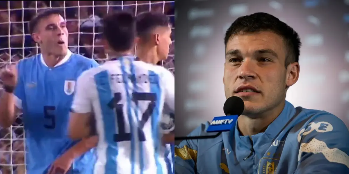 El volante del PSG se hizo viral en el triunfo de Uruguay sobre Argentina por un accionar que luego criticó Messi.