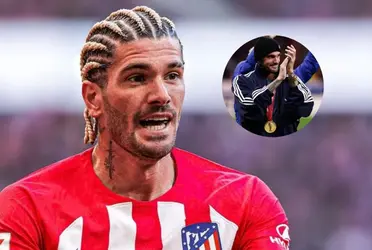 El volante habló con la prensa de España y le mandó un mensaje a los que criticaron su decisión de ir al Colchonero.