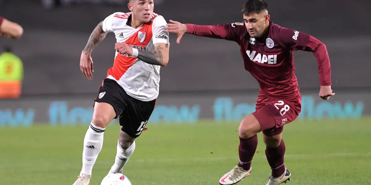 El volante habló luego del triunfo delMillo sobre Lanús por 2 a 1 en el Monumental.