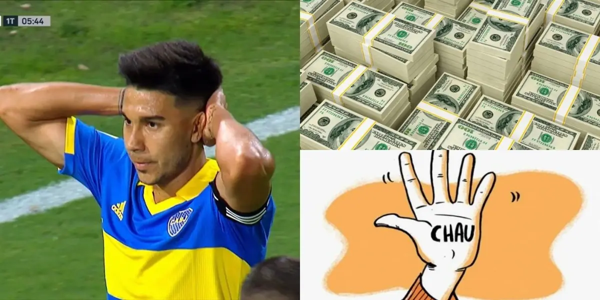 El volante y capitán de este apático Xeneize no hizo pie en Colombia, se fue reemplazado y pierde peso propio.