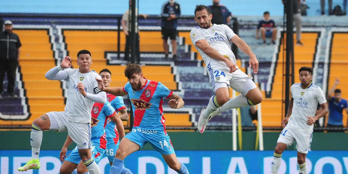 El Xeneize empató 1 a 1 ante Arsenal y aún no aseguró su clasificación a la Copa Libertadores.