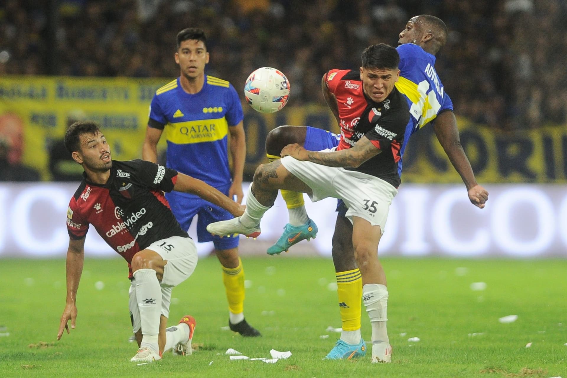 El Xeneize empató 1 a 1 ante el Sabalero en la Bombonera por la primera fecha de la Copa de la Liga Profesional.