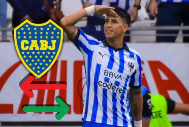 El Xeneize podría incorporar al futbolista que actualmente está en el Rayados de México.