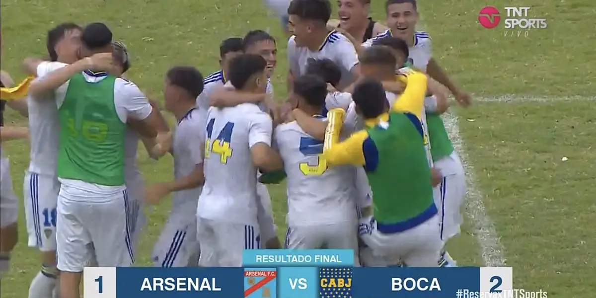 El Xeneize se coronó campeón del torneo al vencer 2 a 1 de forma agónica a Arsenal.