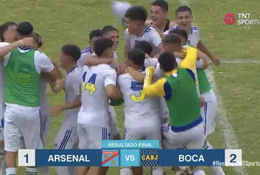 El Xeneize se coronó campeón del torneo al vencer 2 a 1 de forma agónica a Arsenal.