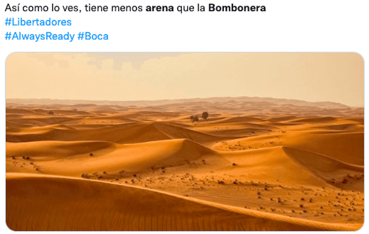 El Xeneize se impuso 2 a 0 ante Always Ready de Bolivia en un terreno de juego que volvió a mostrarse con arena.