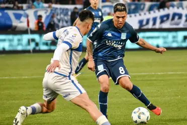 El zurdo colombiano tuvo una destacada primera etapa en la Academia de Avellaneda.