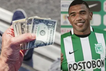 Elkin Blanco llegó a ganar cerca de 60 mil millones de pesos en Atlético Nacional y ahora conoce el sueldo que gana en este desconocido club.