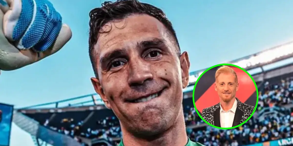 Emiliano Martínez, el mejor del mundo.