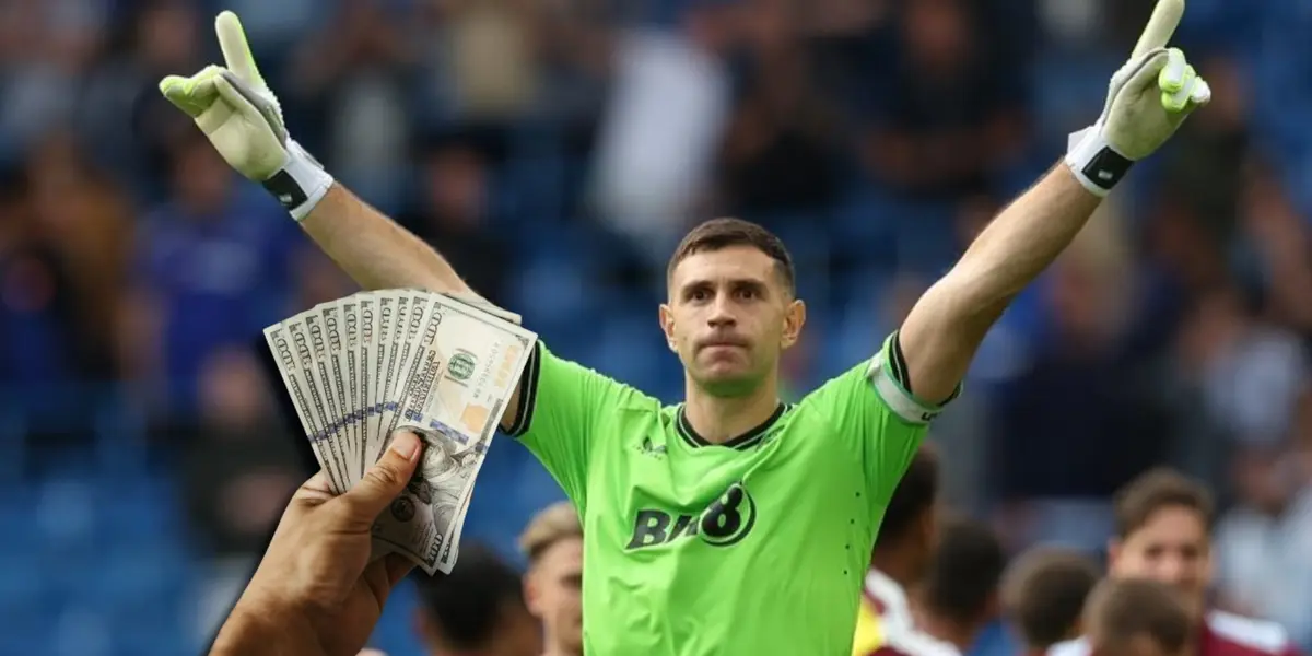 Emiliano Martínez, figura del Aston Villa.