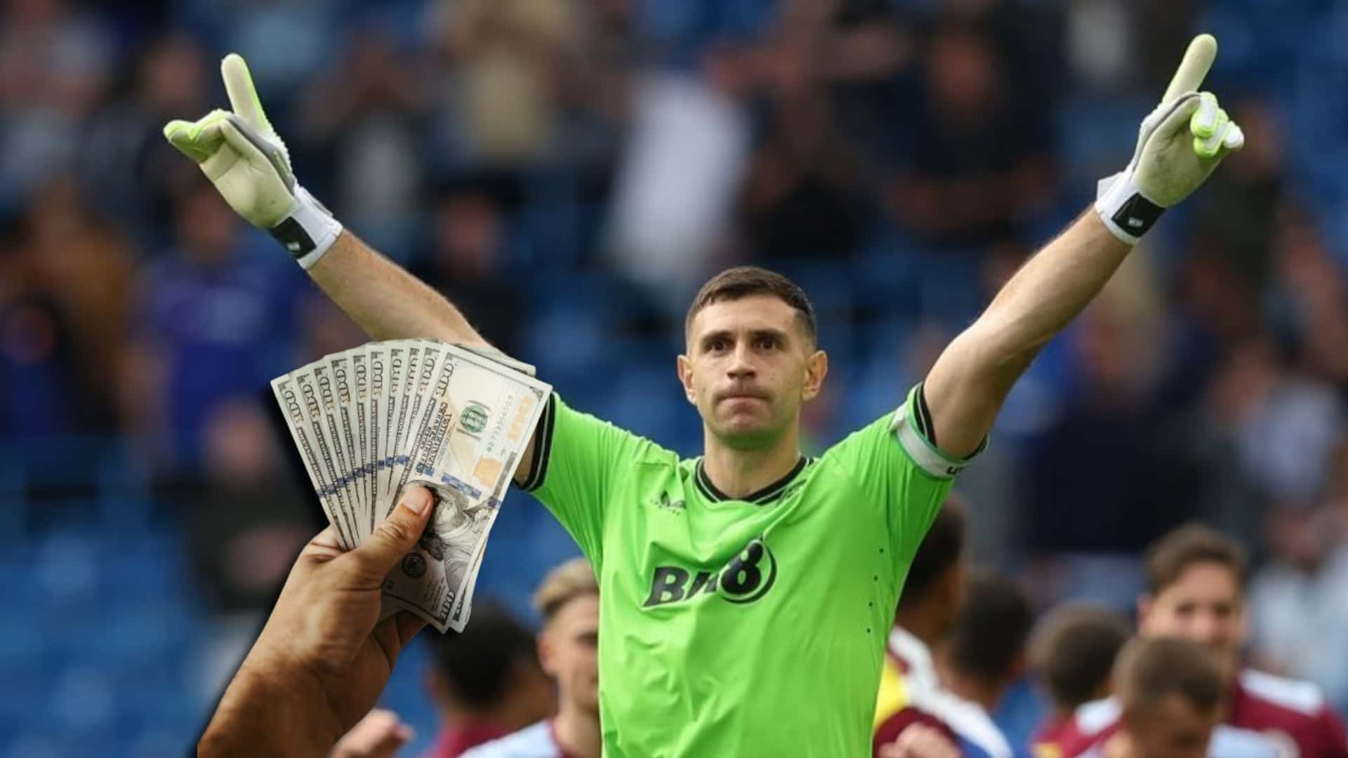 Emiliano Martínez, figura del Aston Villa.
