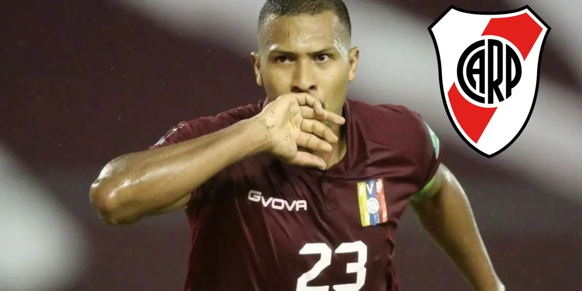 En cuestión de horas, el delantero venezolano arribará a Argentina para firmar su contrato, y un ex colega suyo dio su parecer.