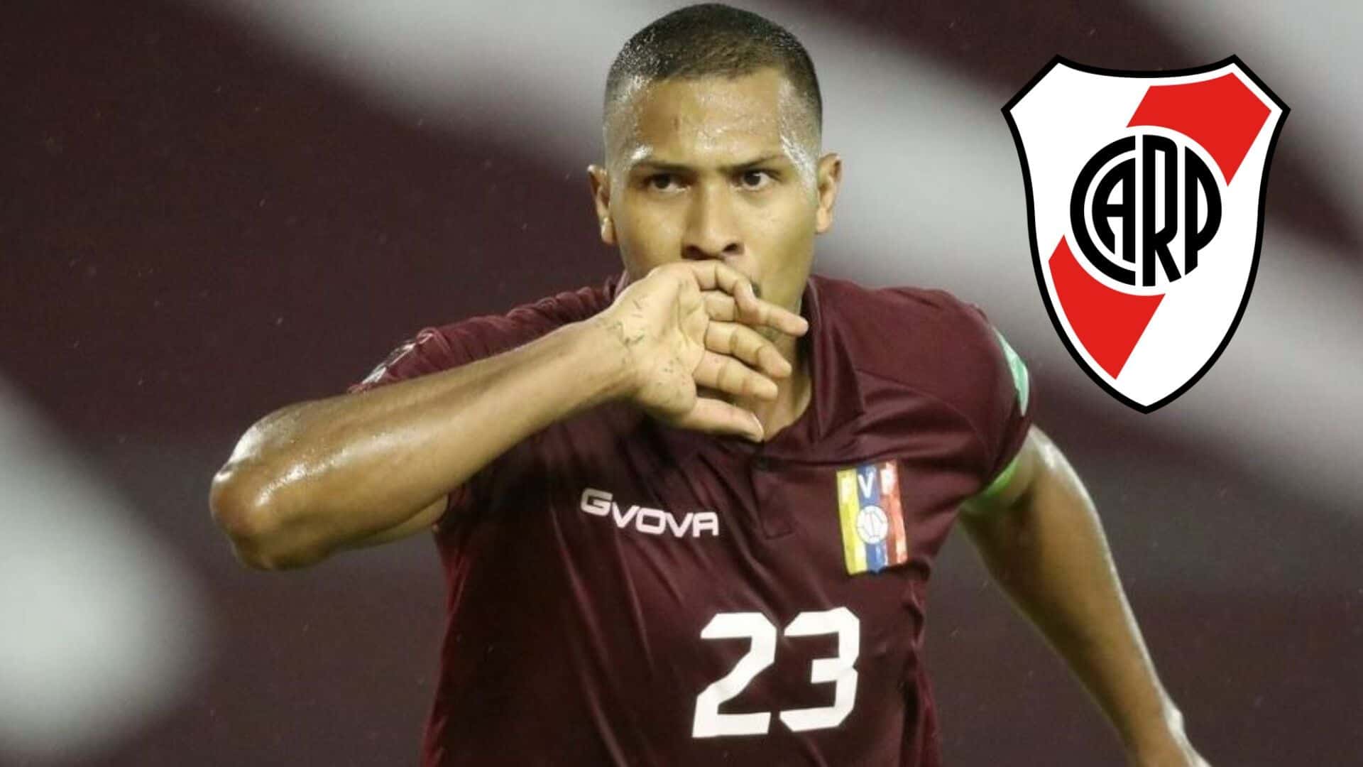 En cuestión de horas, el delantero venezolano arribará a Argentina para firmar su contrato, y un ex colega suyo dio su parecer.