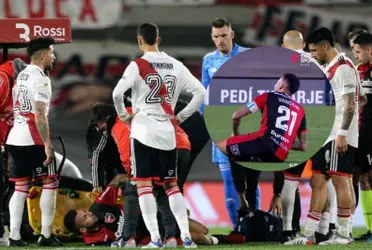 En el encuentro ante Newell's, un exjugador del club sufrió una durísima lesión. 