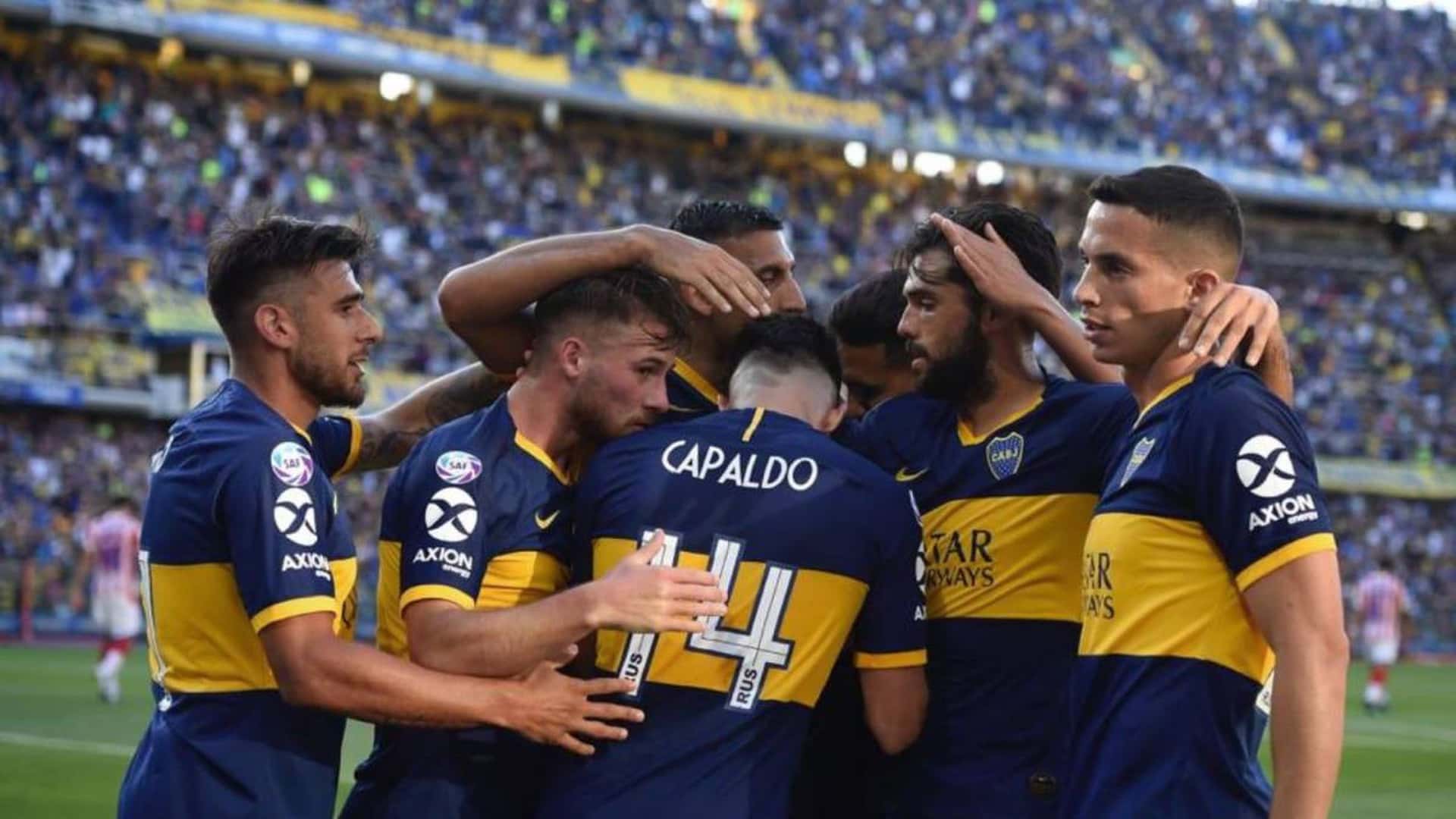 En el marco de su reconocimiento por ser campeón, el ex Xeneize se dejó ver con uno de sus antiguos compañeros.