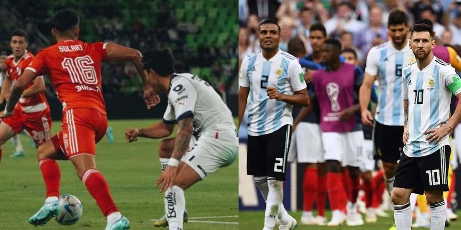 En el marco de un amistoso internacional, un ex seleccionado por Jorge Sampaoli se enfrentó al elenco de Martín Demichelis.
