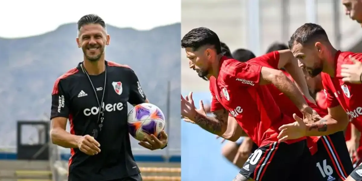 En el retorno a los entrenamientos, el plantel del Millonario llevó a cabo las tareas físicas sorprendiendo a los hinchas.