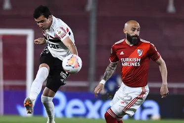En el último partido de Club Atlético River Plate, Javier Pinola no trajo gratos recuerdos a Club Atlético Boca Juniors.