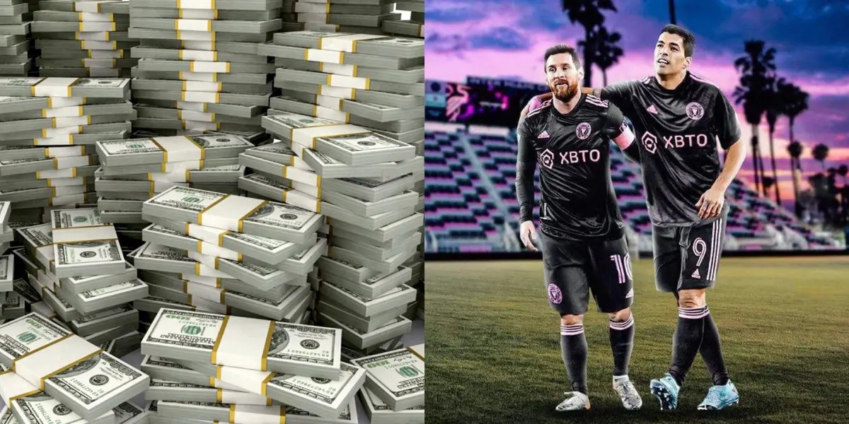 Mientras Messi ganará 50 millones, el sueldo que tendría Luis Suárez en Miami