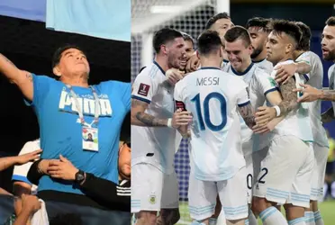 En medio de un mar de lágrimas, la Selección de Fútbol de Argentina recibe una noticia que alegraría mucho a Diego Armando Maradona.