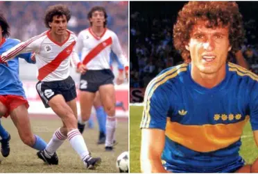 En medio de un repaso por su carrera, Óscar Ruggeri muestra un detalle de su recordada traición que hizo enfurecer a los hinchas del Club Atlético Boca Juniors.