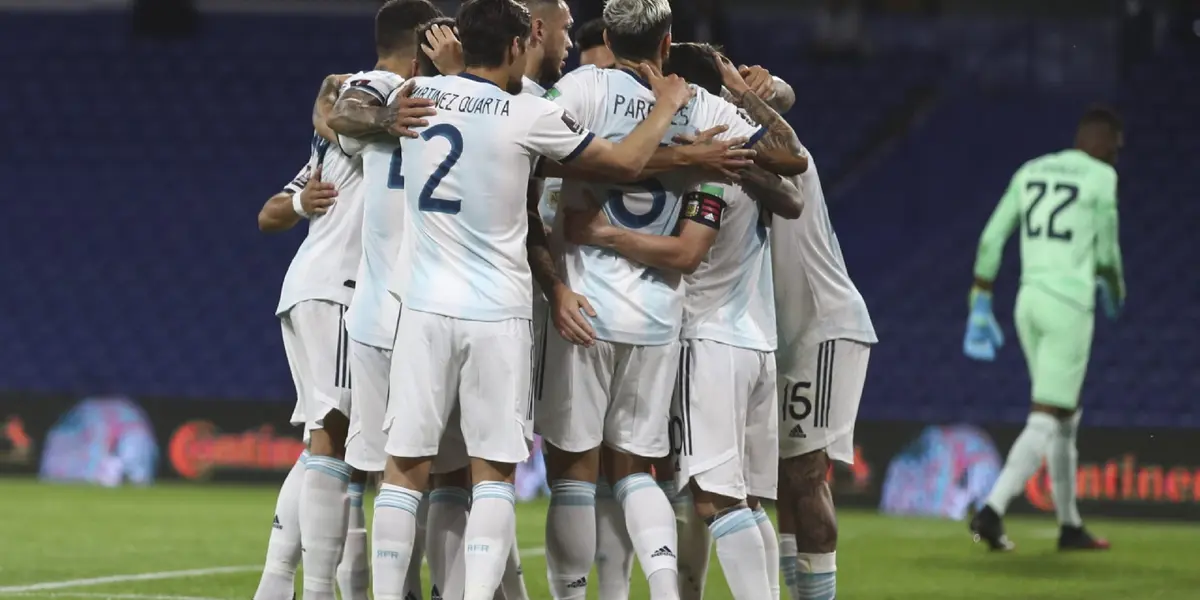 En medio de una Selección de Fútbol de Argentina desorganizada, un jugador sorprendió a los grandes de Europa.